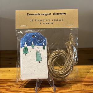 Étiquettes Ensemencées (paquet de 12)