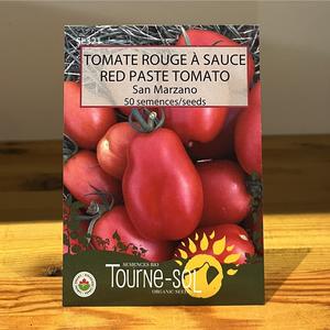 Semence Tomate ROUGE À SAUCE Bio