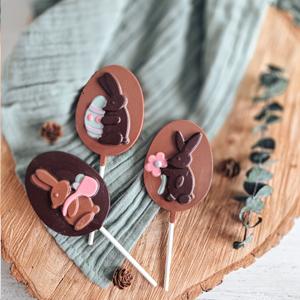 Suçons Chocolat Pâques