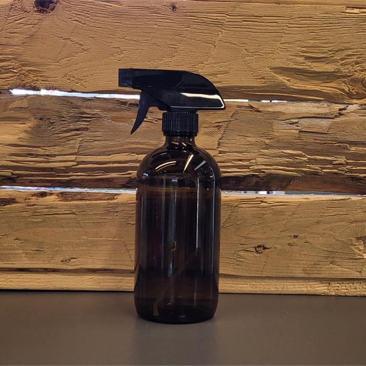 vaporisateur spray 500ml en verre ambré