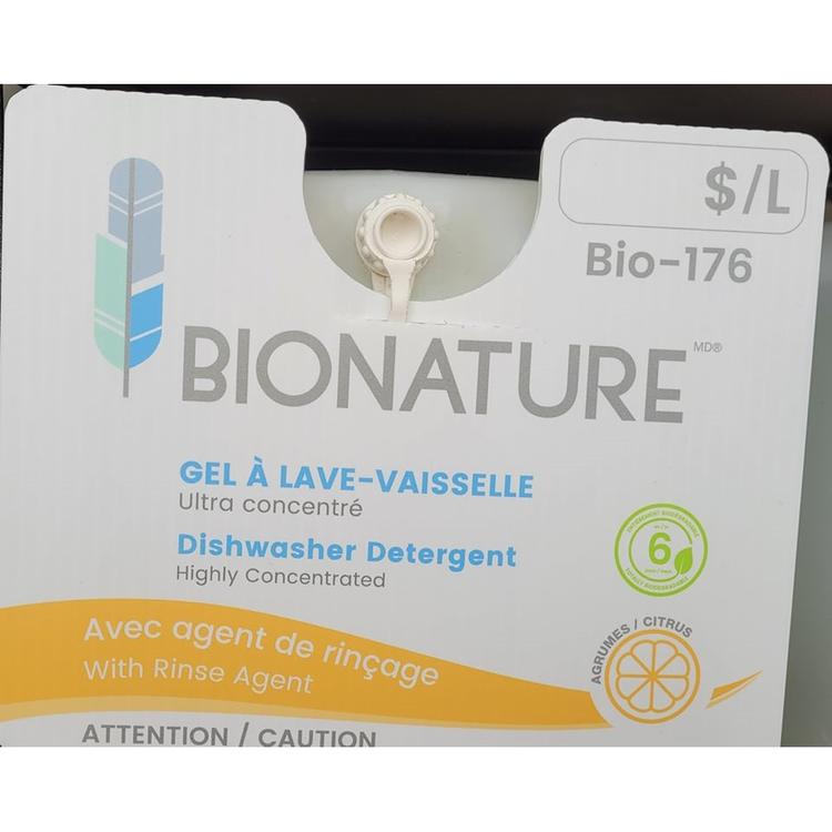 Bionature - Détergent pour lave-vaisselle en gel - Agrumes -1.7L