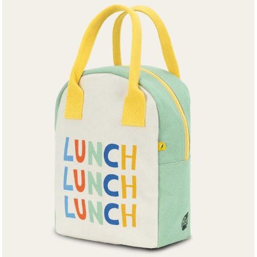 Le sac à lunch coton bio vert sauge, Fluf, Boîte à lunch, Cuisine et  salle à manger
