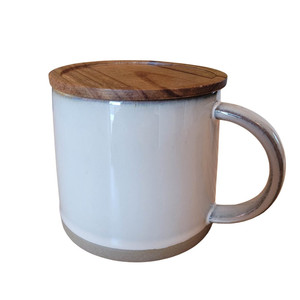 AKIHIRO WOODWORKS bouteille bleue café JINCUP laque