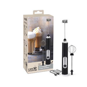 Mousseur À Lait Électrique Fouet Café Mini Monté Crème Batteur Fouet
