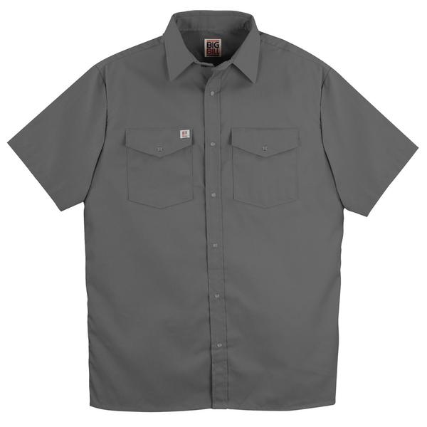 Chemise à manches courtes Homme Gris 2XL