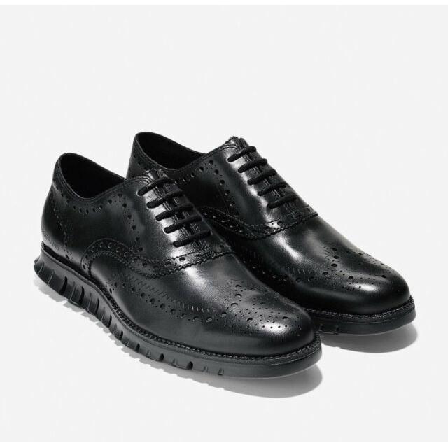 Cole Haan Zerogrand ブラック 27.5 cm Buy Cole Haan Men Black 4.ZERØGRAND Wingtip Oxford - NNNOW.com