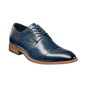 Navy blue best sale stacy adams shoes